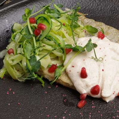 Треска с креветочным соусом в Добрый Грузин по цене 1050 ₽