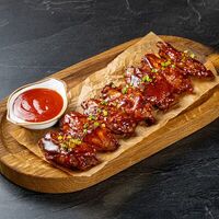 Куриные крылышки BBQ в Риони