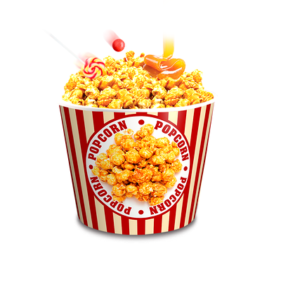 Карамельный попкорн в КиноPopCorn по цене 500 ₽