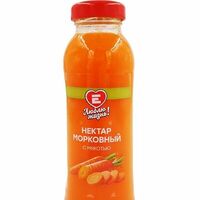 Нектар Люблю жизнь морковный в стеклянной банке в Европа