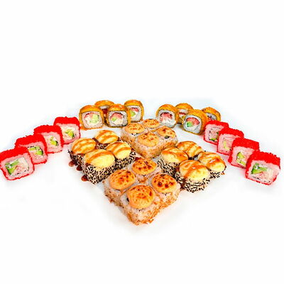 Сет Пополам в Кинг роллс по цене 2334 ₽