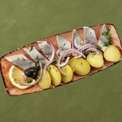 Сельдь с картофелем в Шашлычара по цене 590 ₽