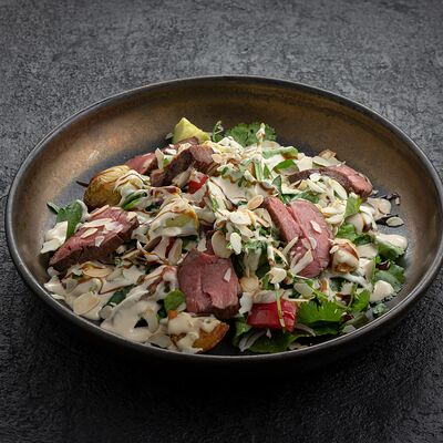 Стейк-салат с мраморной говядиной в Вода & Еда по цене 1187 ₽