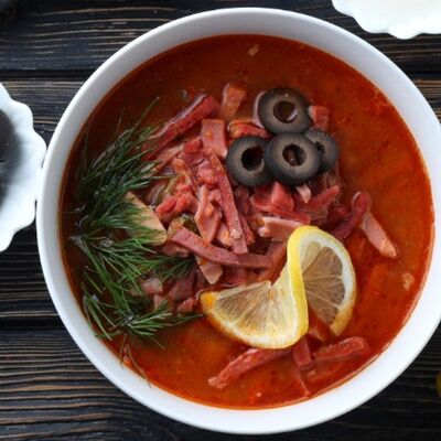 Солянка сборная в Чайхана Самарканд по цене 560 ₽