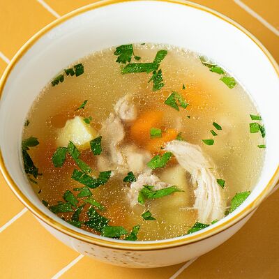 Куриный бульон в Пароварка по цене 315 ₽