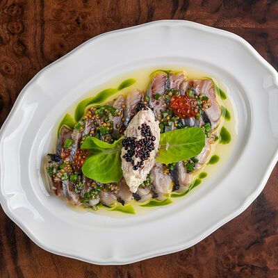 Закуска из атлантической сельди в Чочо по цене 750 ₽