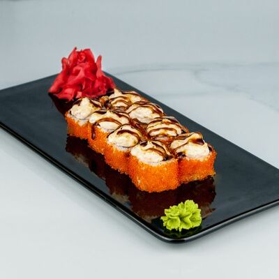 Запеченный ролл Калифорния в Сушимания по цене 475 ₽