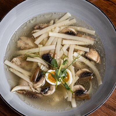 Лапша куриная с грибамив Квартира 98 по цене 410 ₽