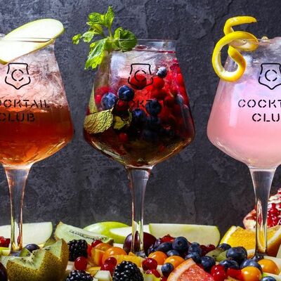 Освежающие коктейли на основе лимонадов Cocktail Club в Karlovy Pivovary по цене 290