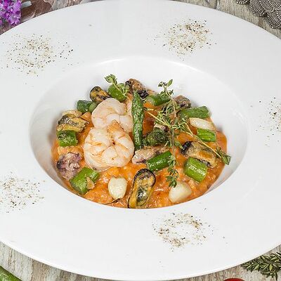 Ризотто с морепродуктами в Луиджи & Тосё по цене 439