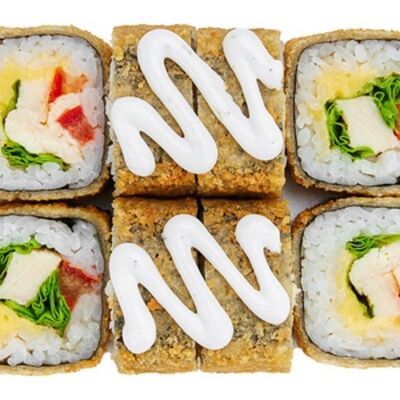 Цезарь темпура с курицей в Суши Папа по цене 400 ₽