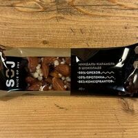 Батончик ореховый Миндаль-карамель в шоколаде в Fort Brew