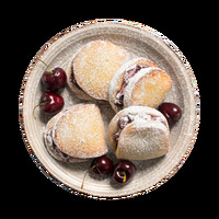 Конверт песочный с вишневой начинкой от шеф-пекаря Ав в Азбука Вкуса Экспресс Меню