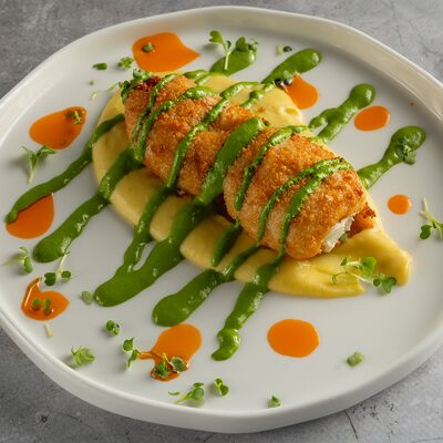 Кальмар в панировке в Мидийное место по цене 1015 ₽