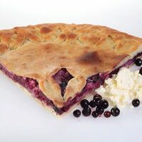 Осетинский пирог с творогом и черникой в Осетинские пироги Виктория