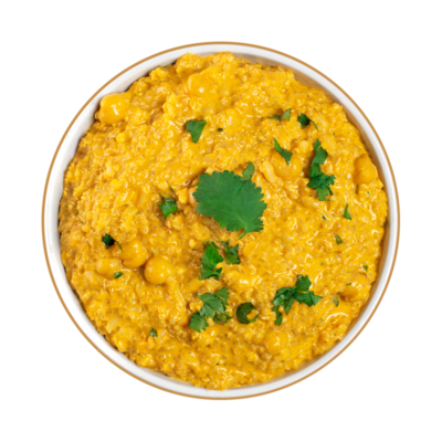 Карри из киноа и нута на кокосовом молоке в Азбука Вкуса Экспресс Меню по цене 256 ₽