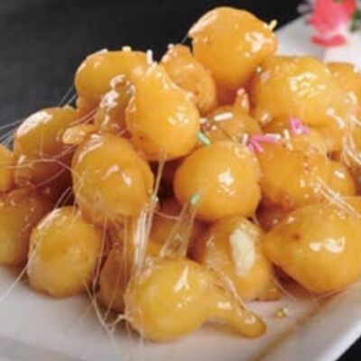 Жареный творог в клярев ГУаНЬ ЯНЬ по цене 1060 ₽