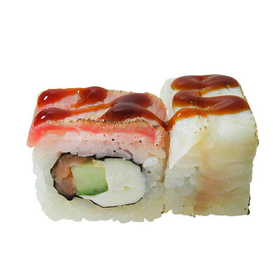 Гуру ролл 8 шт.,220 гр в Sushi №1 по цене 400 ₽