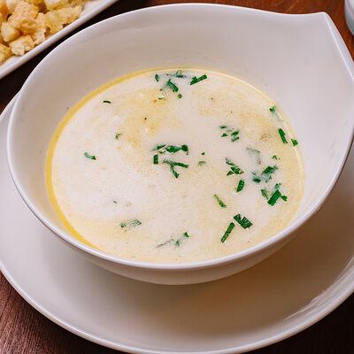 Суп Сливочно-сырный в Тройка по цене 490 ₽