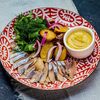 Сельдь с молодым картофелемв Бык и море по цене 540