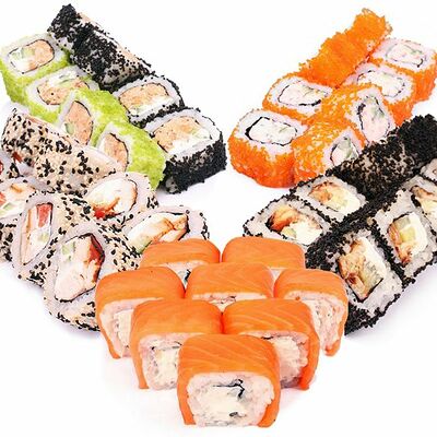 Для четверых в Выбери Суши Пицца по цене 3050 ₽