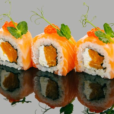 Ролл Микан Сальмонв Marlin Sushi по цене 890 ₽