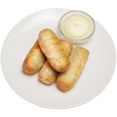 Сырные палочки моцарелла с соусом айоли в Хмель и солод по цене 360 ₽