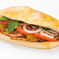 Шаурма в лепешке в Али Баба