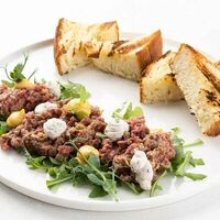Тартар из говядины в Osteria Amici