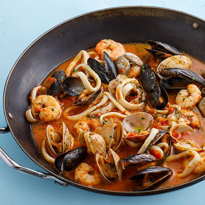 Соте из морепродуктов в Терраса по цене 2390 ₽