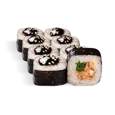 Ролл С жареным лососем в Автоcуши Автопицца по цене 444 ₽