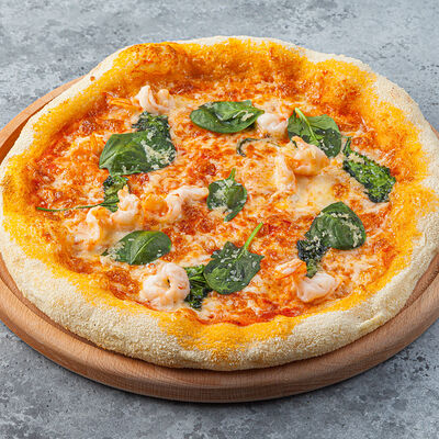 С креветками и шпинатом в Terra&Mare по цене 950 ₽