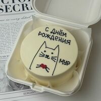 Бенто-торт С днем рождения, мур в Кондитерская Конфетка Питер