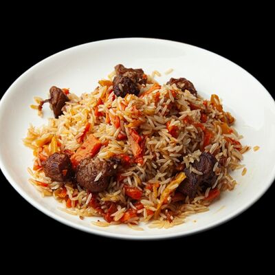 Плов из говядины в Шантимэль по цене 499 ₽