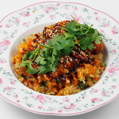 Рис с курицей в азиатском стиле в УРМАН кафе по цене 515 ₽