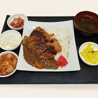 Сет Чикен Кацу карри райсу в Nagoya