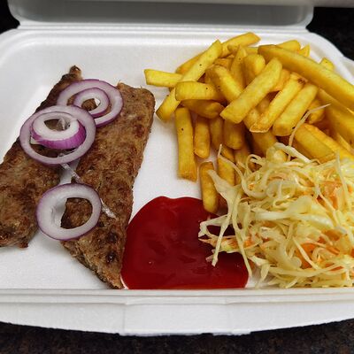 Фри бокс с Люля-кебаб в ВкусноПарк по цене 800 ₽