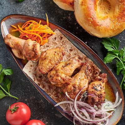 Крылышки на углях в Чайхана Райхан по цене 445 ₽