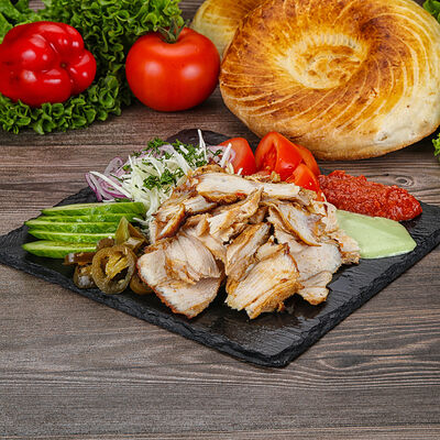 Шаурма на тарелке в Зам-Зам по цене 321