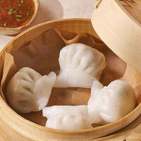 Дим-самы с кальмаром и креветкой в Тануки