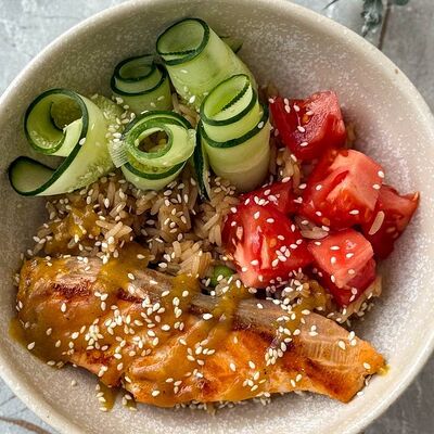 Боул с лососем New в Светлица по цене 1240 ₽