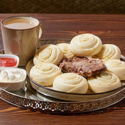 Хинкал даргинский в Чуду & Co по цене 950 ₽