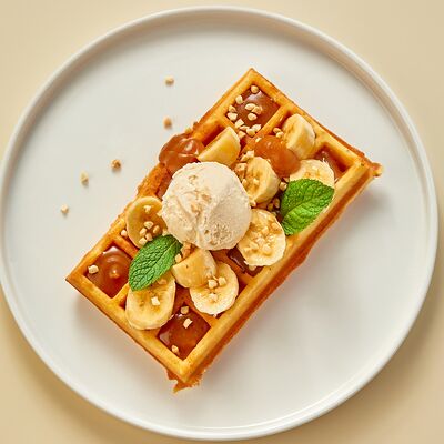 Вафля с бананом в Регано по цене 600 ₽