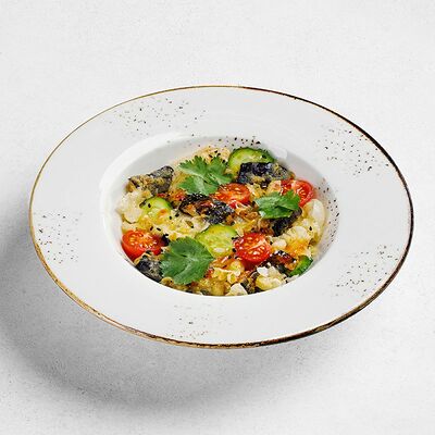 Салат с коралловым грибом и баклажаном в ПиццаФабрика по цене 490 ₽