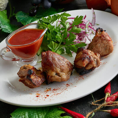 Шашлык из баранины в Лагидзе по цене 720 ₽