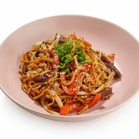 Wok лапша с курицей в Раменная Edo