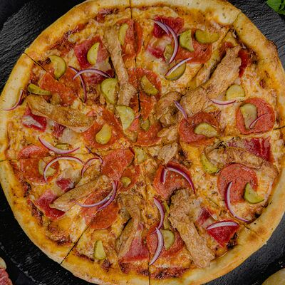 Пицца Мясная в Ёжкин ролл по цене 849 ₽