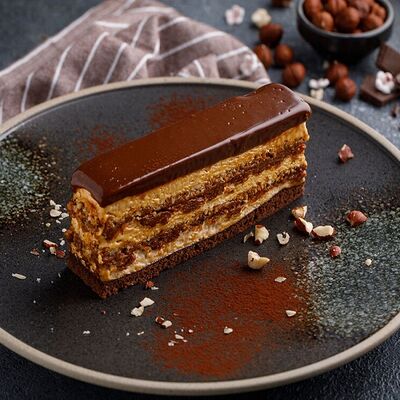 Фундучный торт в Баклажан в ТЦ 