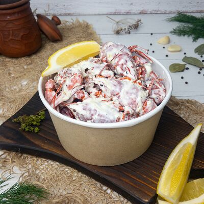 Раки средние «В сырно-сливочном соусе» в РАКОВАРЪ по цене 1890 ₽