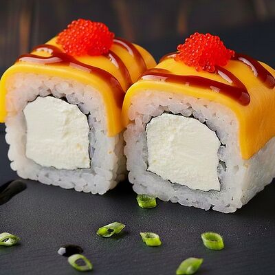 Дабл Чиз в ОЛИО пицца и суши по цене 350 ₽